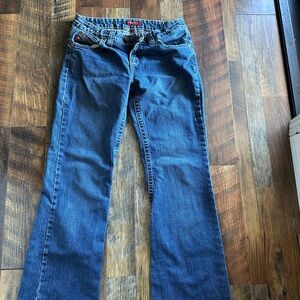 Classic Blue Flare Jeans for Women